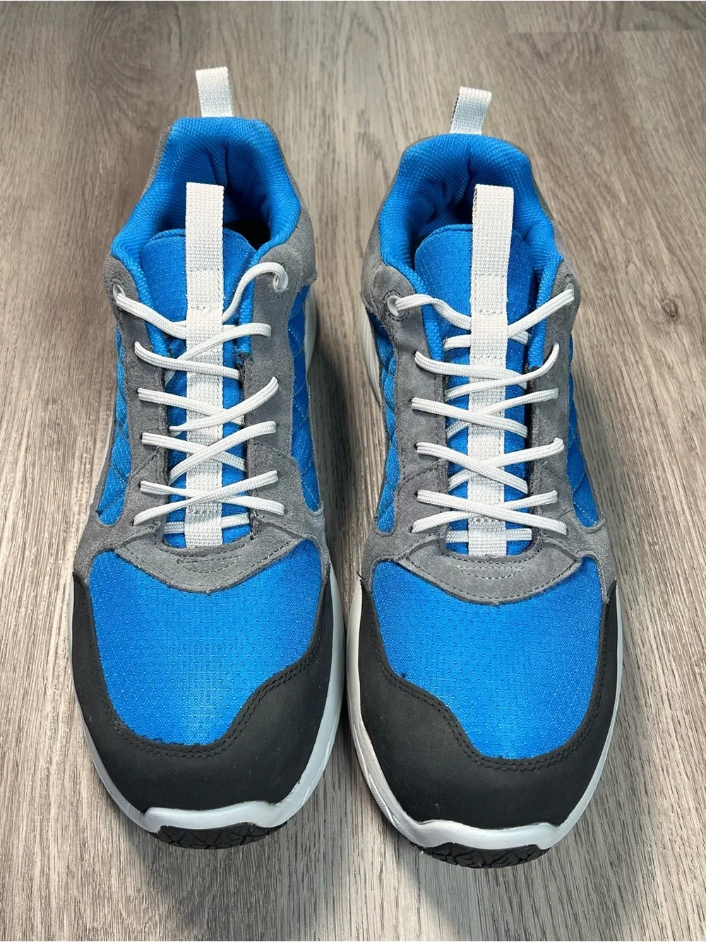 New Merrell Work Alpine Sneaker CF Work Shoes Men's 13 Blue Gray Safety Toe